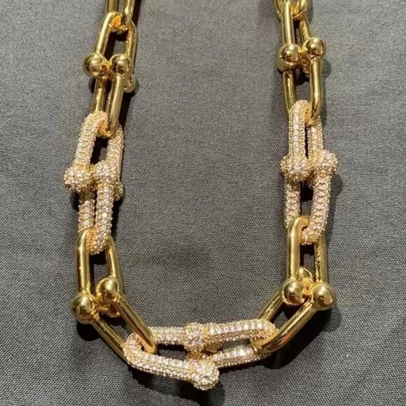 Authentic Louis Vuitton Lock&Key w/unbranded 925 Pure Silver/Goldplated Necklace - Picture 12 of 16